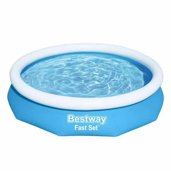 Bestway Fast Set 10’ x 26” Round Inflatable Pool Set
