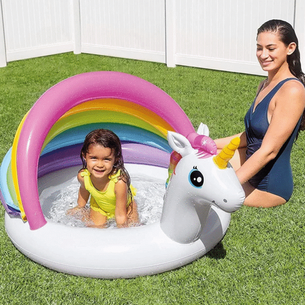 Inflatable Unicorn Baby Pool