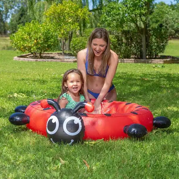 Poolmaster’s Inflatable Ladybug Kiddie Pool