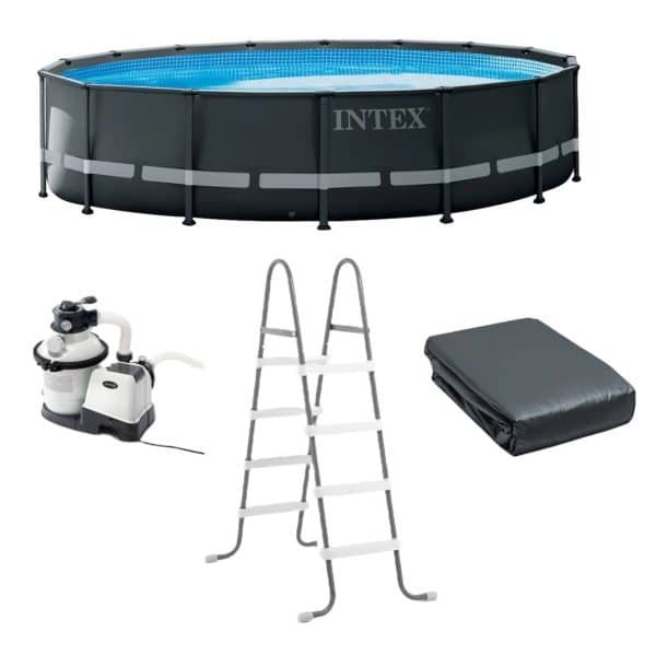 Intex 16′ x 48″ Ultra XTR Frame Pool Set with Sand Filter Pump