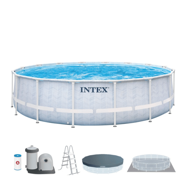 Piscina desmontable redonda Prism Frame Premium 5 metros con depuradora