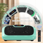 HOTWAVE Vibration Plate Machine, 450 Ibs Weight Capacity, Lymphatic Drainage Machine,Full Body Workout Vibration Plate, Home Gym Equipment for Health - Image 2