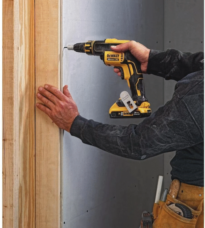 DEWALT 20V MAX XR Drywall Screwgun and Impact Screwdriver Kit, 2.0 Amp Hour (DCK267D2) - Image 3