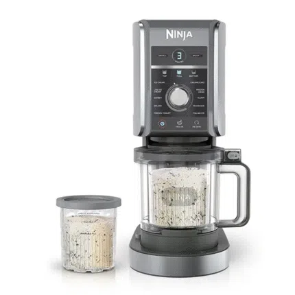 Ninja CREAMi Deluxe 11-in-1 Ice Cream and Frozen Treat Maker NC501 Kitchen Utensils