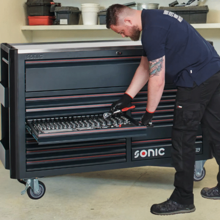 Sonic Next S15 Toolbox Mobile Roller Cab With 13 DRAWERS - Image 6