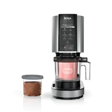 Ninja CREAMi 7-in-1 Ice Cream Maker - Gelato,Mix-ins, Milkshakes, Sorbet, Smoothie Bowls &More, with (2) Pint Containers & Lids.