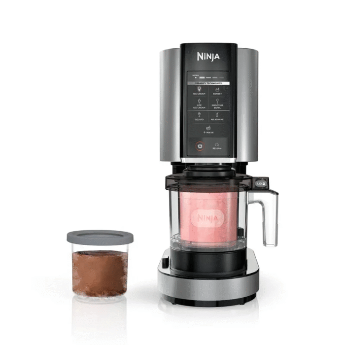 Ninja CREAMi 7-in-1 Ice Cream Maker - Gelato,Mix-ins, Milkshakes, Sorbet, Smoothie Bowls &More, with (2) Pint Containers & Lids. - Image 1