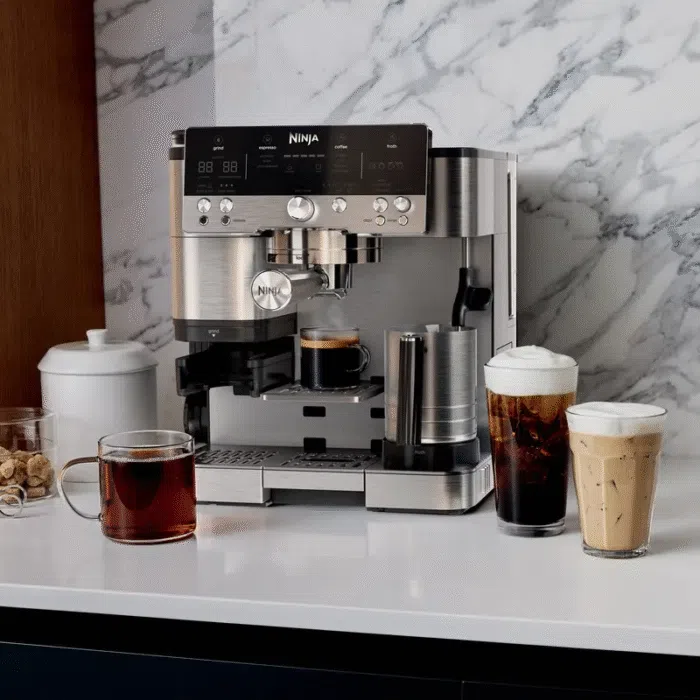 Ninja Luxe Café Premier Series, Espresso Machine, Drip Coffee Maker and Rapid Cold Brew,Integrated Grinder, for Cappuccinos and Lattes,ES601 - Image 8