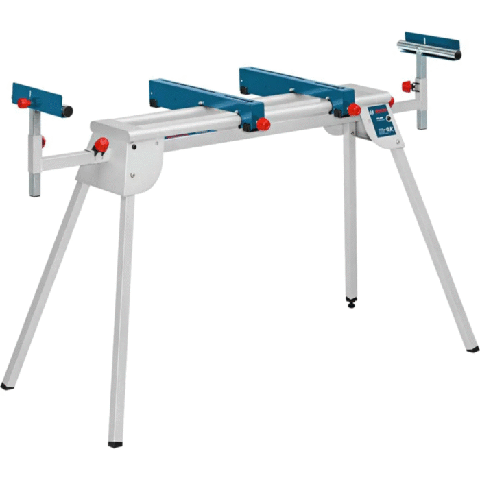Bosch Professional GT GCM 8 SJL + GTA 2600 Professional Frame Radial Miter Saw, Blue - Image 2