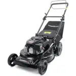 PowerSmart Self Propelled Gas Lawn Mower 22-inch with 170cc 4-Cycle OHV Engine RWD Single-Speed 2-in-1 Mulch and Bagger