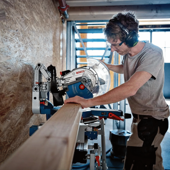BOSCH 18V BITURBO Brushless 305mm Glide Compound Mitre Saw Skin - GCM 18V-305 GCD - Image 4