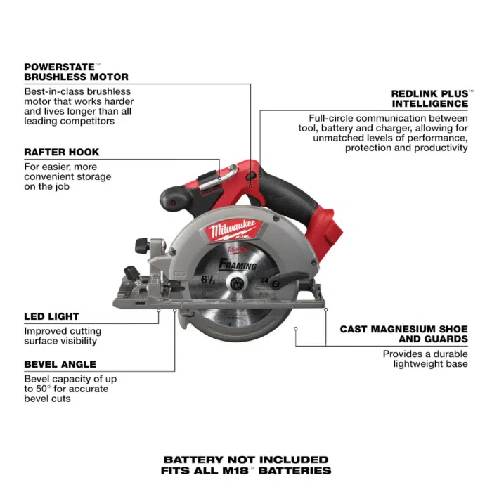 Milwaukee 3697-27 M18 Fuel 7-Tool Combo Kit - Image 5