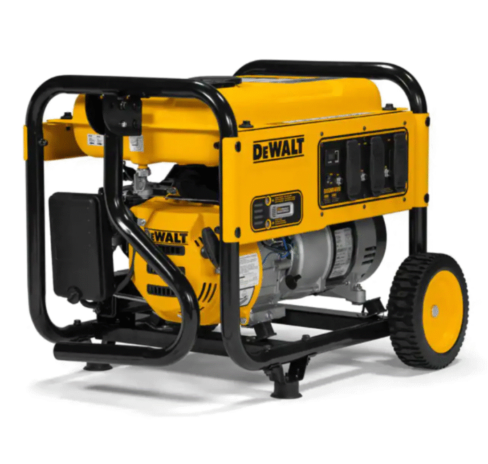 DEWALT 4000-Watt Manual Start Gas-Powered Portable Generator with Premium Engine, Covered Outlets and CO Protect - Image 2