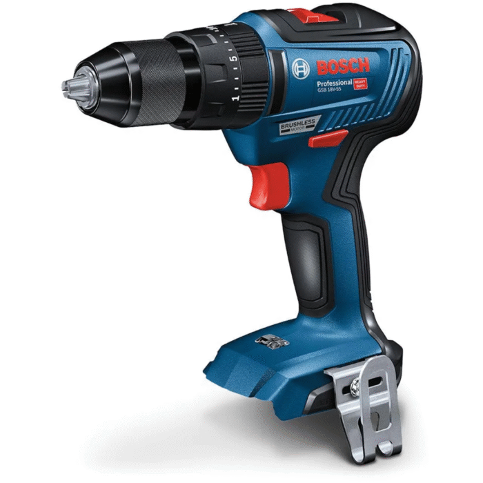 BOSCH 18V Brushless Hammer Drill & 40m Laser Distance Measurer 1 x 5.0Ah Combo Kit 0615990M5C - Image 2