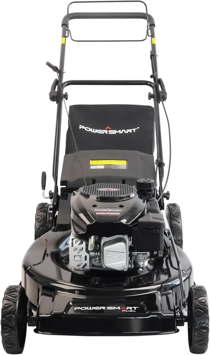 PowerSmart Self Propelled Gas Lawn Mower 22-inch with 170cc 4-Cycle OHV Engine RWD Single-Speed 2-in-1 Mulch and Bagger - Image 8