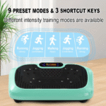 HOTWAVE Vibration Plate Machine, 450 Ibs Weight Capacity, Lymphatic Drainage Machine,Full Body Workout Vibration Plate, Home Gym Equipment for Health - Image 4