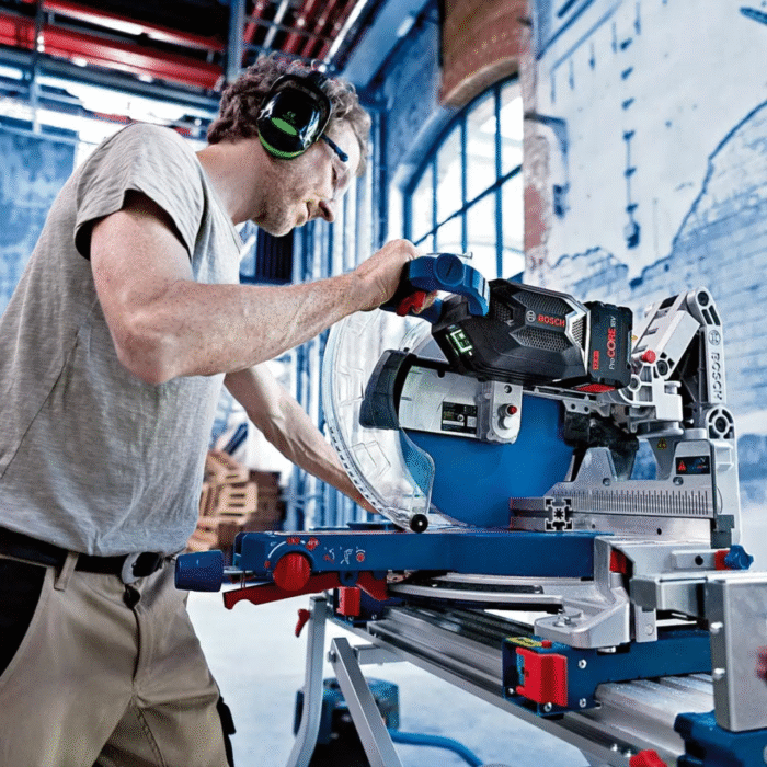 BOSCH 18V BITURBO Brushless 305mm Glide Compound Mitre Saw Skin - GCM 18V-305 GCD - Image 3